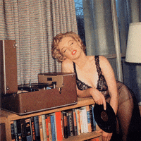 Marilyn Monroe Vintage GIF by Russell Taysom