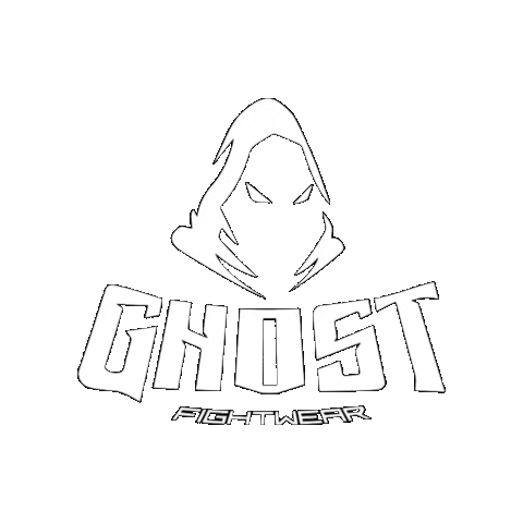 Ghost Fightwear Sticker