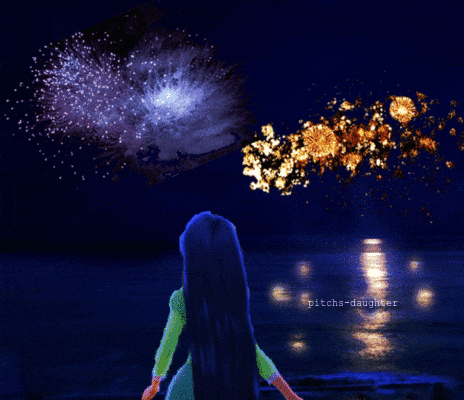 watching fireworks gifs get