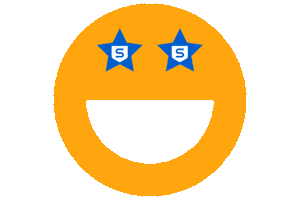 Cybersecurity Star Eyes Sticker by Sophos