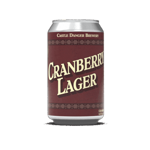 Cdbwintrymix Sticker by Castle Danger Brewery