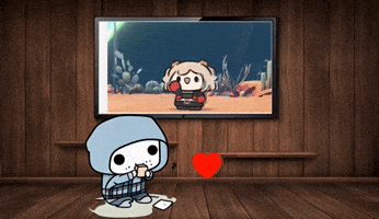 Zzz Watching Tv GIF