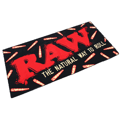 Roll Towel Sticker by RAW Rolling Papers