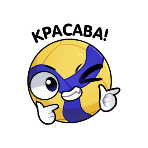 Sport Volleyball Sticker by kinash