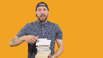 Read A Book GIF by StickerGiant