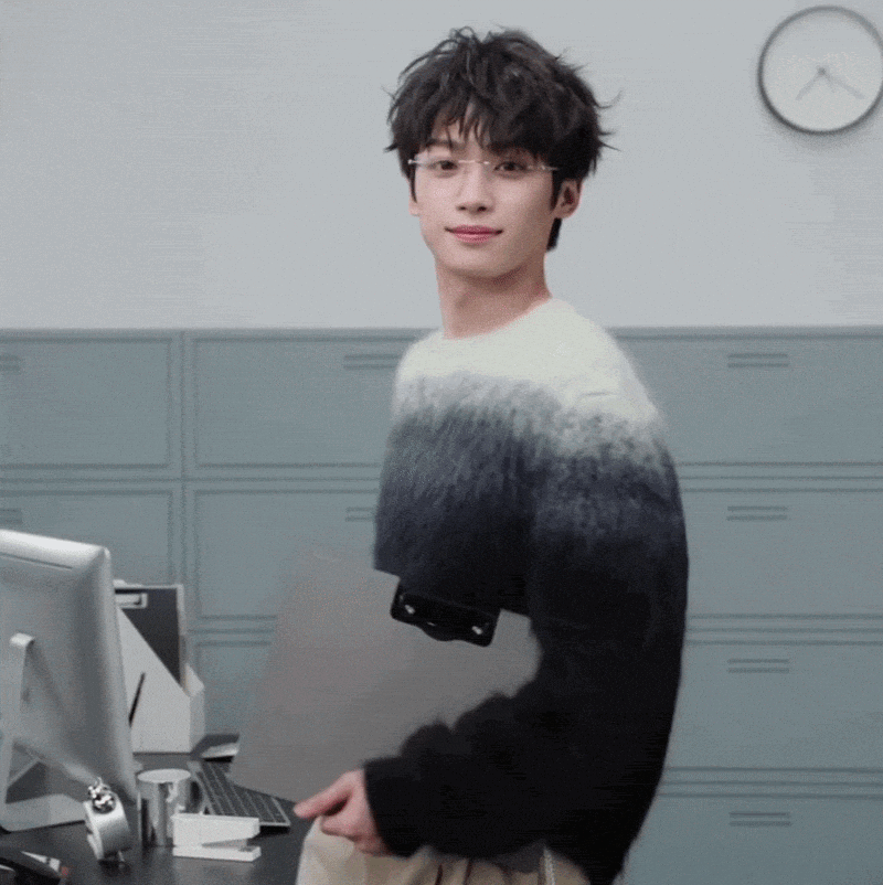 Smiling GIF