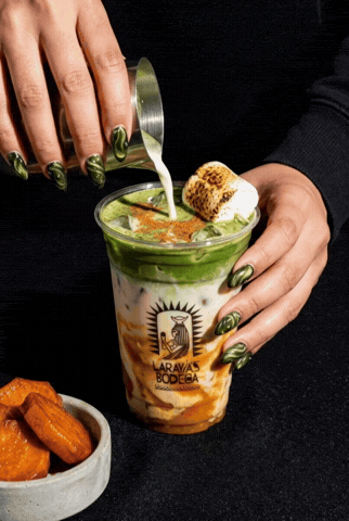 Cafe Matcha GIF by LaRayia