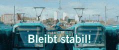Stay Strong U-Bahn GIF by Verkehrsgesellschaft Frankfurt