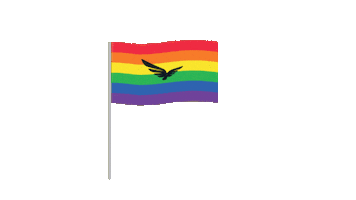 Pride Go Green Sticker by Blue Raven Solar