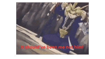 It Should Have Been Me Not Him Sticker