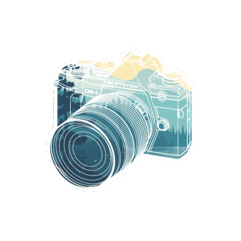 Camera Photographer Sticker by OM SYSTEM