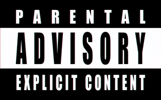 Parental Advisory Explicit Content GIF by Sealed With A GIF