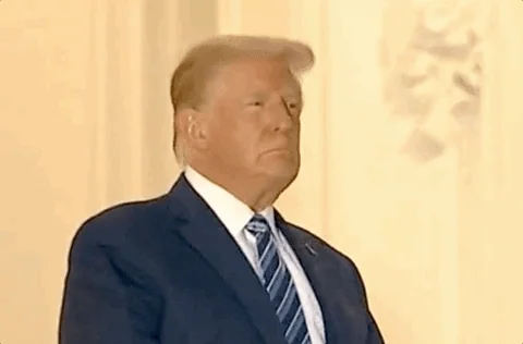 Gasping Donald Trump GIF