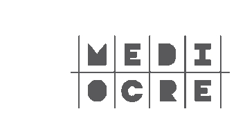 Mediocre Sticker by MediocreCreative