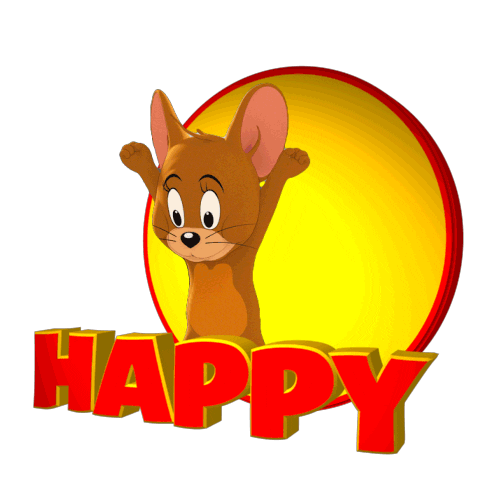 Happy Tom Cat Sticker by Tom & Jerry