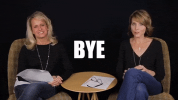 bye GIF by Chicks on the Right