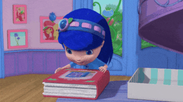 Studying Back To School GIF by Strawberry Shortcake