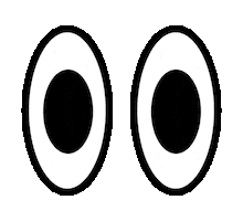 Illustration Eyes Sticker