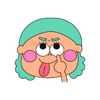 Girl Sticker