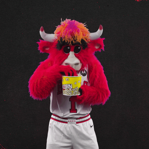 Nervous Red Bull GIF by Chicago Bulls