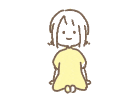 おんなのこ Sticker
