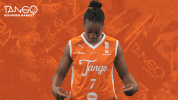 Basketball Shirt GIF by Tango Bourges Basket