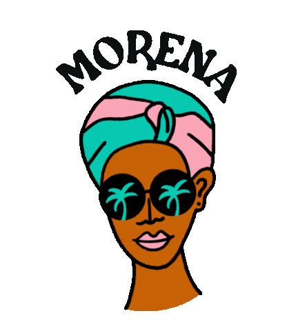 Morena Creative Coffee Hub Sticker