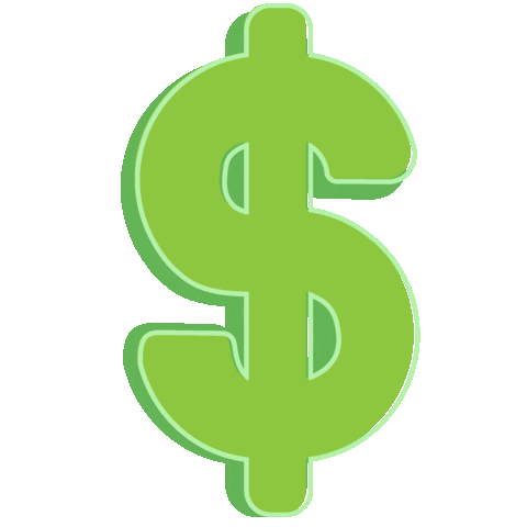 Money Cash Sticker