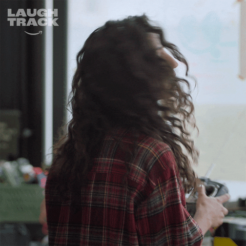Turn Around Laugh Track GIF by Prime Video Comedy