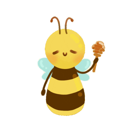 Bees Sticker by cnhkeyclub