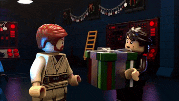 Star Wars Christmas GIF by LEGO
