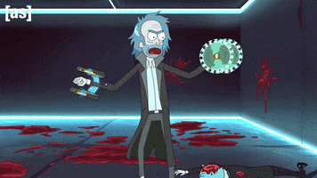 Rick And Morty Running GIF by Adult Swim