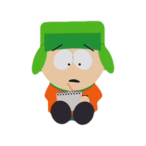 Kyle Broflovski Sticker by South Park