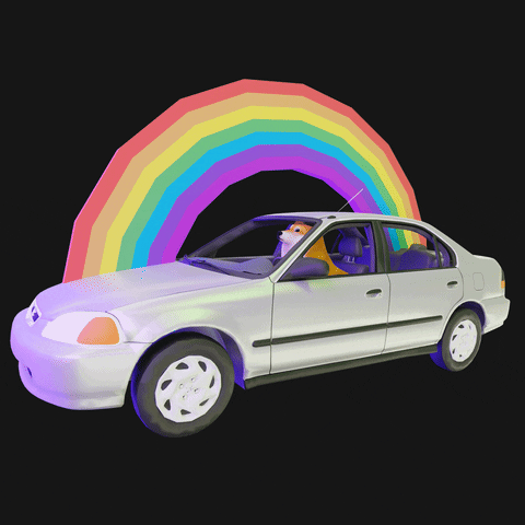 Honda Rainbow GIF by 3.land