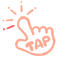 Tap Sticker