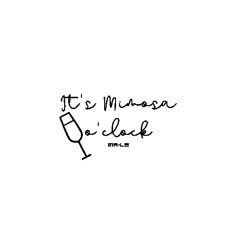 Brunch Mimosa Sticker by MarketingLeaders