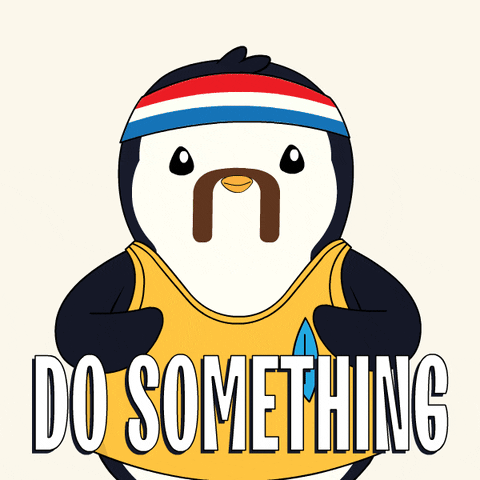 Come On Penguin GIF by Pudgy Penguins