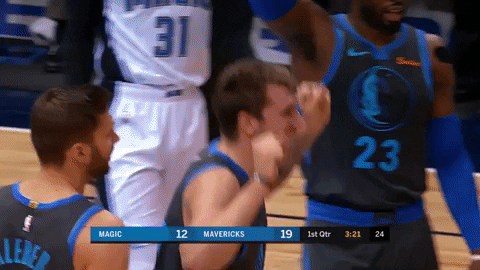 Luka Doncic Happy GIFs - Get the best GIF on GIPHY