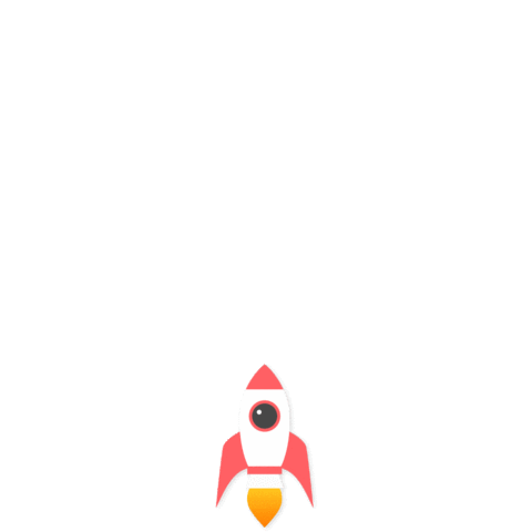 Rocket Gala Sticker by Galaxy Chat