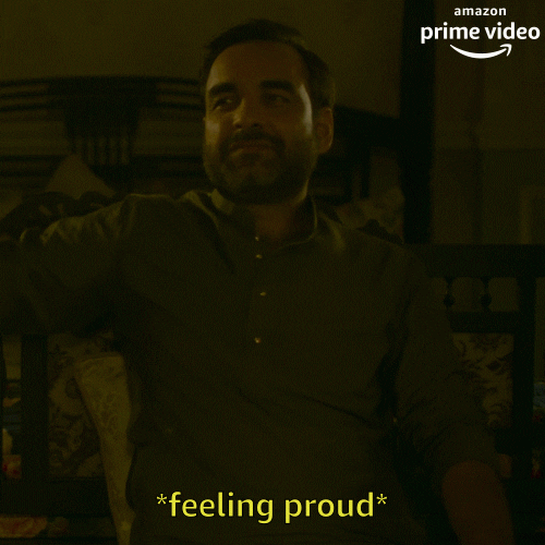 Happy Feeling Good GIF by primevideoin by primevideoin