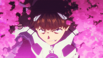 Neon Genesis Evangelion Ikari Shinji GIF