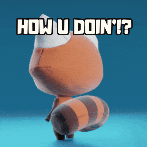 Red Panda Flirt GIF by The Plooshies