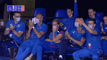 Russian Reaction GIF by Volleyball World
