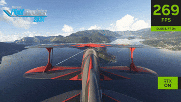 Flight Simulator Airplane GIF by NVIDIA GeForce