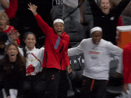 Happiness Yelling GIF by Atlanta Dream