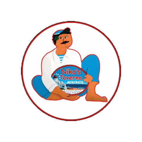 Nikos Taverna Sticker
