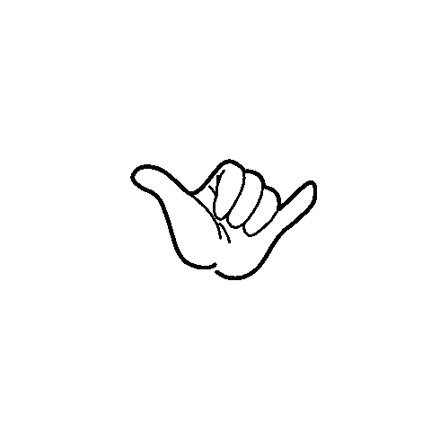 Shaka Sticker by Hawaiiverse