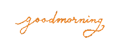 Good Morning Sticker