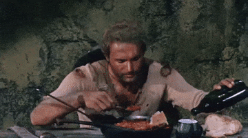 Hungry Cowboy GIF