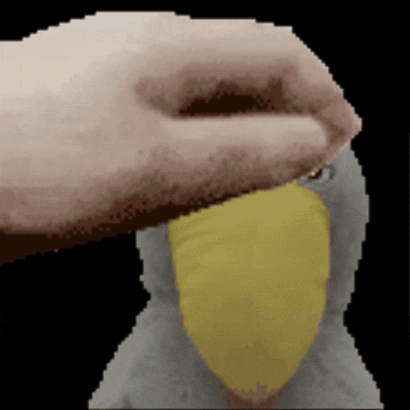 Petpet Shoebill GIF